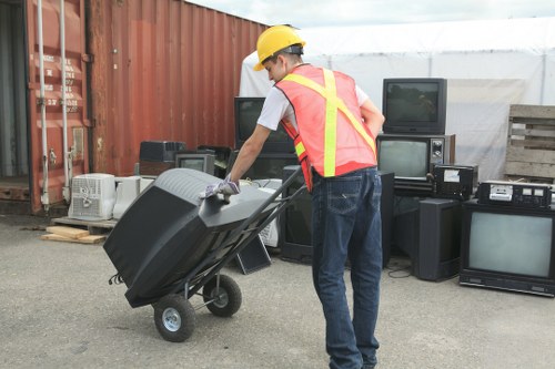 Organized house clearance process