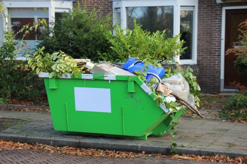 Environmentally friendly disposal practices during flat clearance